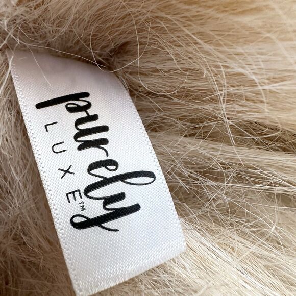 Aurora Purely Luxe Afghan Hound Dog Plush 10" Beige Tan Stuffed Animal Realistic - Picture 5 of 7